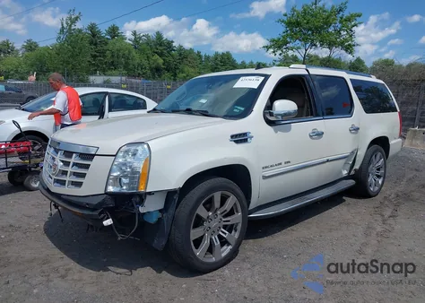 2013 Cadillac Escalade Esv Luxury из США, поврежденный, VIN 1GYS4HEF1DR228321